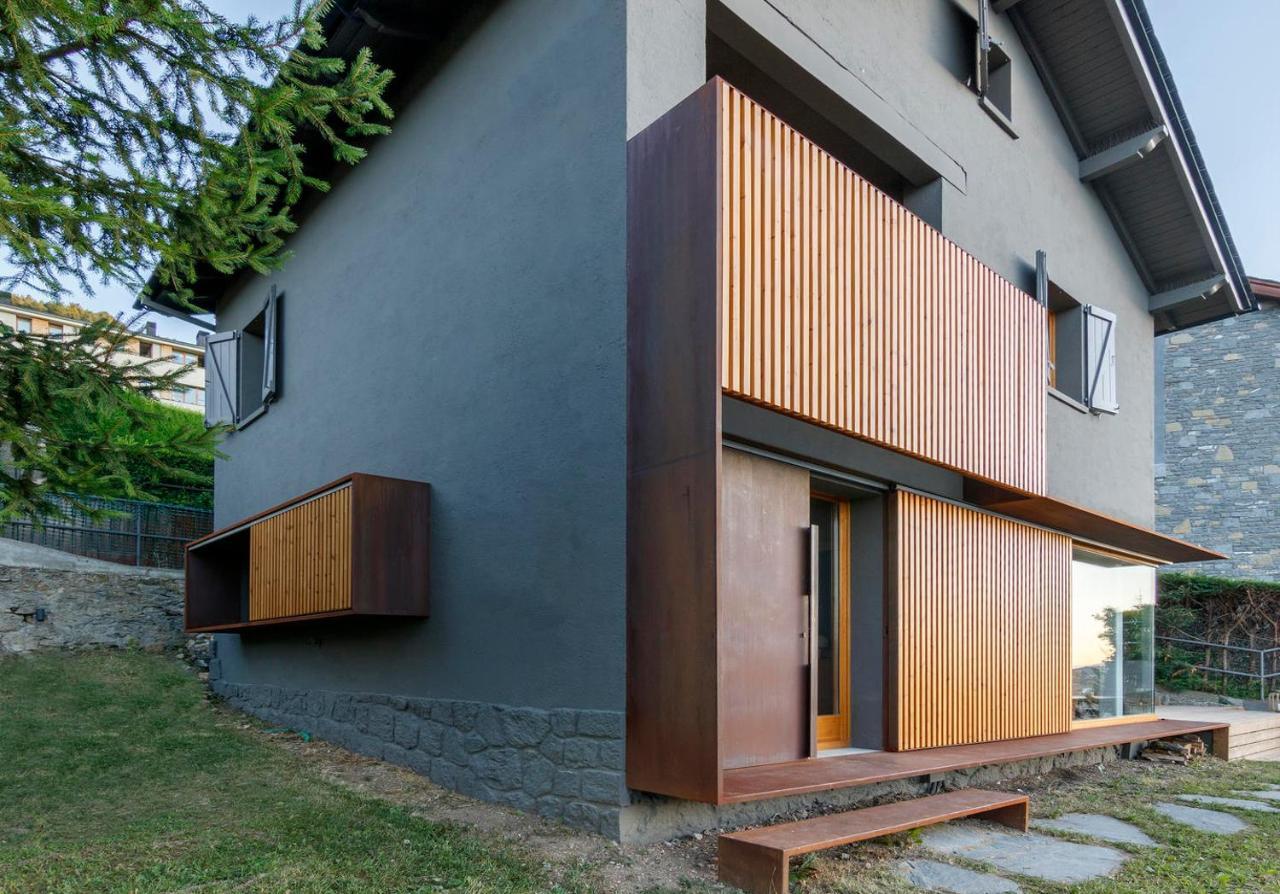 Вилла Fantastica Casa De Diseno En Альп Экстерьер фото