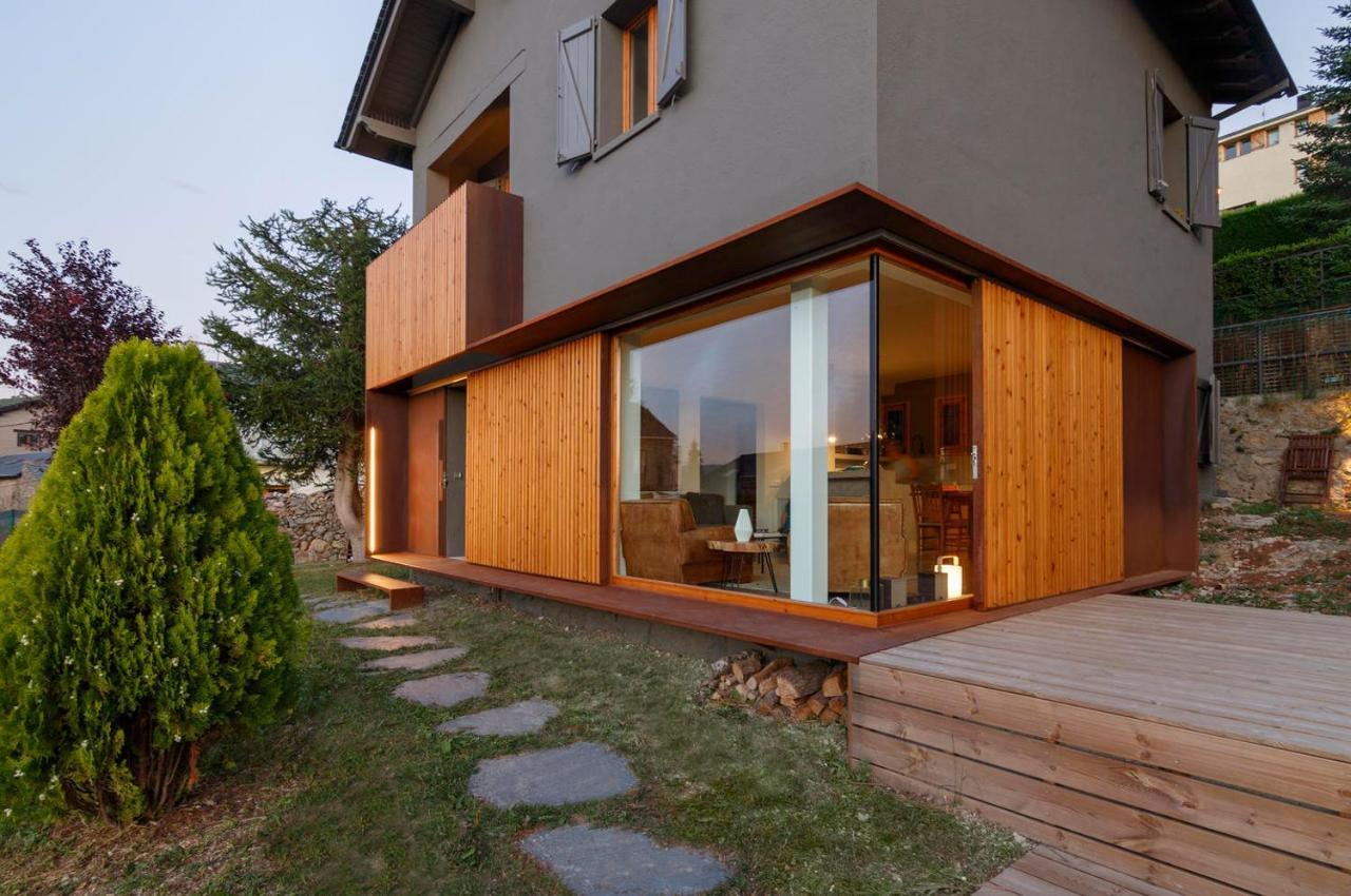 Вилла Fantastica Casa De Diseno En Альп Экстерьер фото